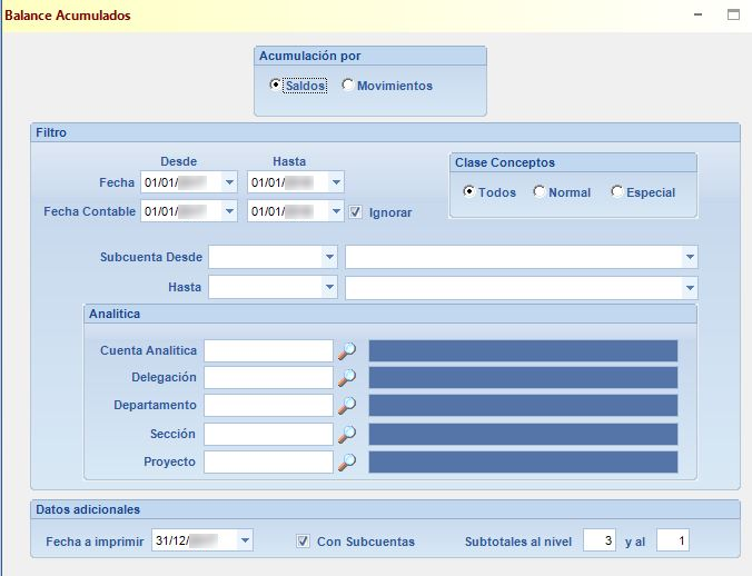 ERPgest · Balance de Acumulados