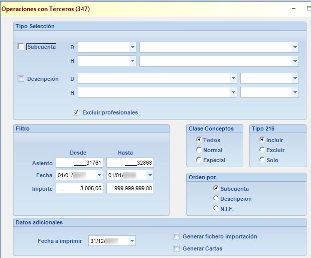 ERPgest · Operaciones con Terceros 347